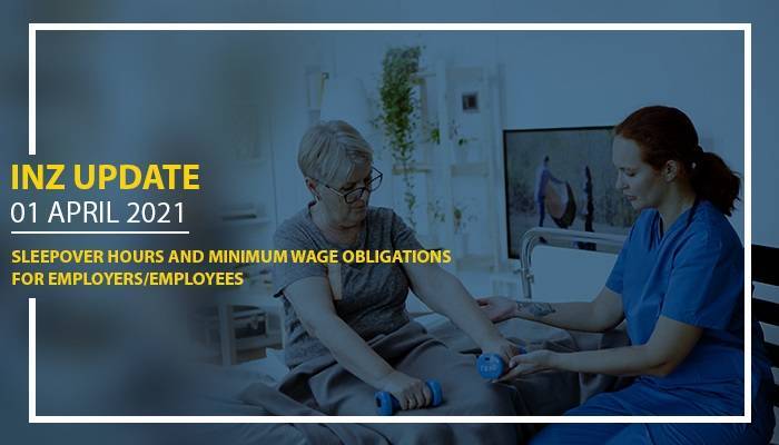 Sleepover hours And Minimum Wage Obligations For Employers / Employees