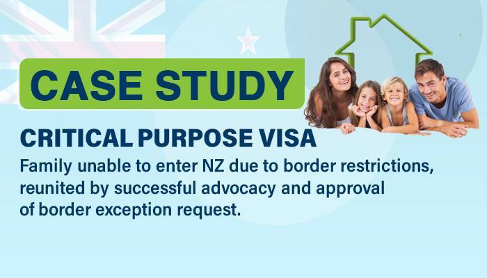 Family Unable to Enter NZ Due to Border Restrictions, Reunited by Successful Advocacy and Approval of Border Exception Request.