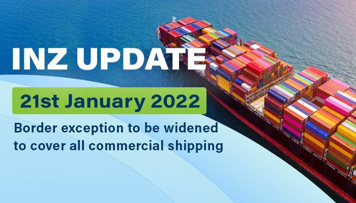 Border Exception to be Widened to Cover All Commercial Shipping
