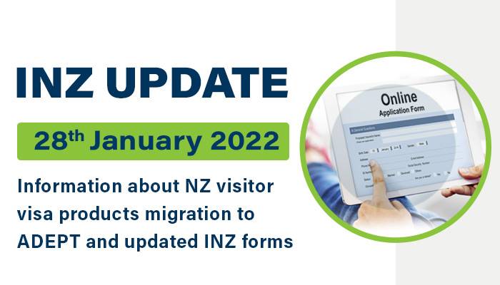 Visitor Visa Roll-Out into the New System – Adept and Updated Forms