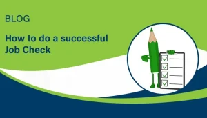 how to do a successful job check