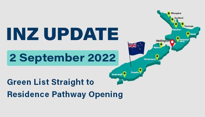 Green List Straight to Residence Pathway Opening