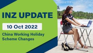 China Working Holiday Scheme Changes