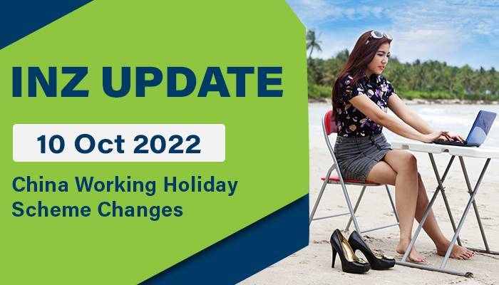 China Working Holiday Scheme Changes