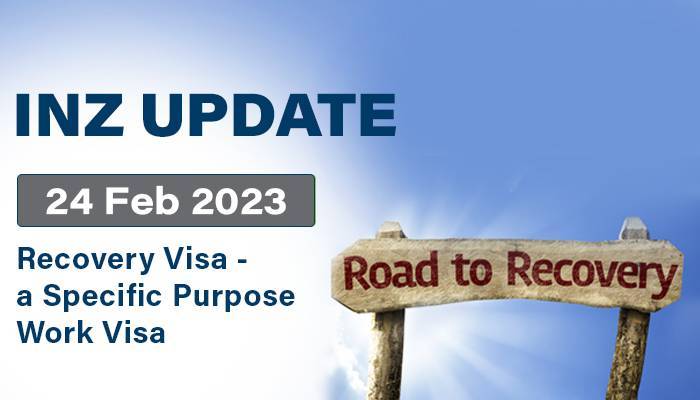 Recovery Visa – a Specific Purpose Work Visa