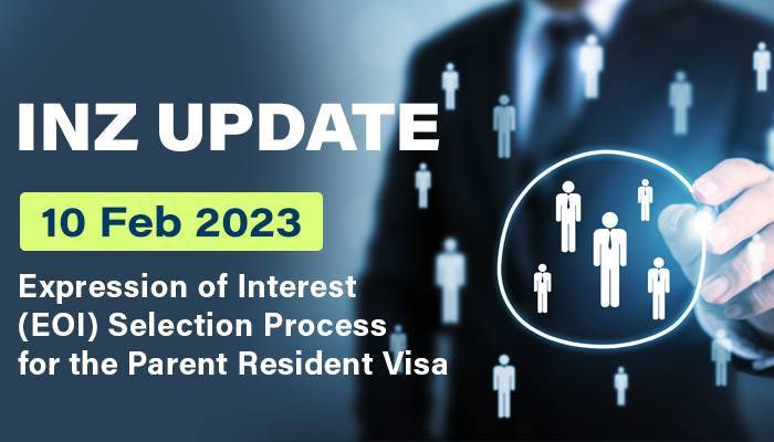 Expression of Interest (EOI) Selection Process for the Parent Resident Visa