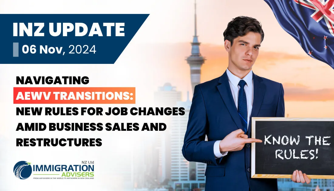 Navigating AEWV Transitions: New Rules for Job Changes Amid Business Sales and Restructures