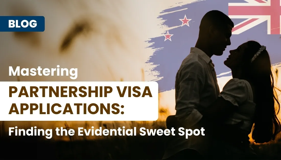Mastering Partnership Visa Applications: Finding the Evidential Sweet Spot