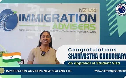 Student Visa Approval Happy Client Sharmistha Choudhary Immigration Advisers NZ Ltd