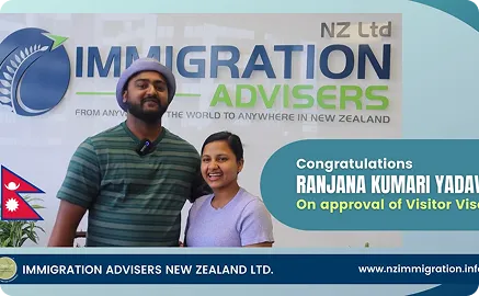 Visitor Visa Approval Happy Client Ranjana Kumari Yadav Immigration Advisers NZ Ltd