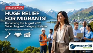 INZ Skilled Migrant Category Updates Aug 2026