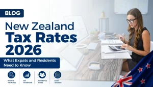 New Zealand Tax Rates 2026: Income Tax, GST & KiwiSaver
